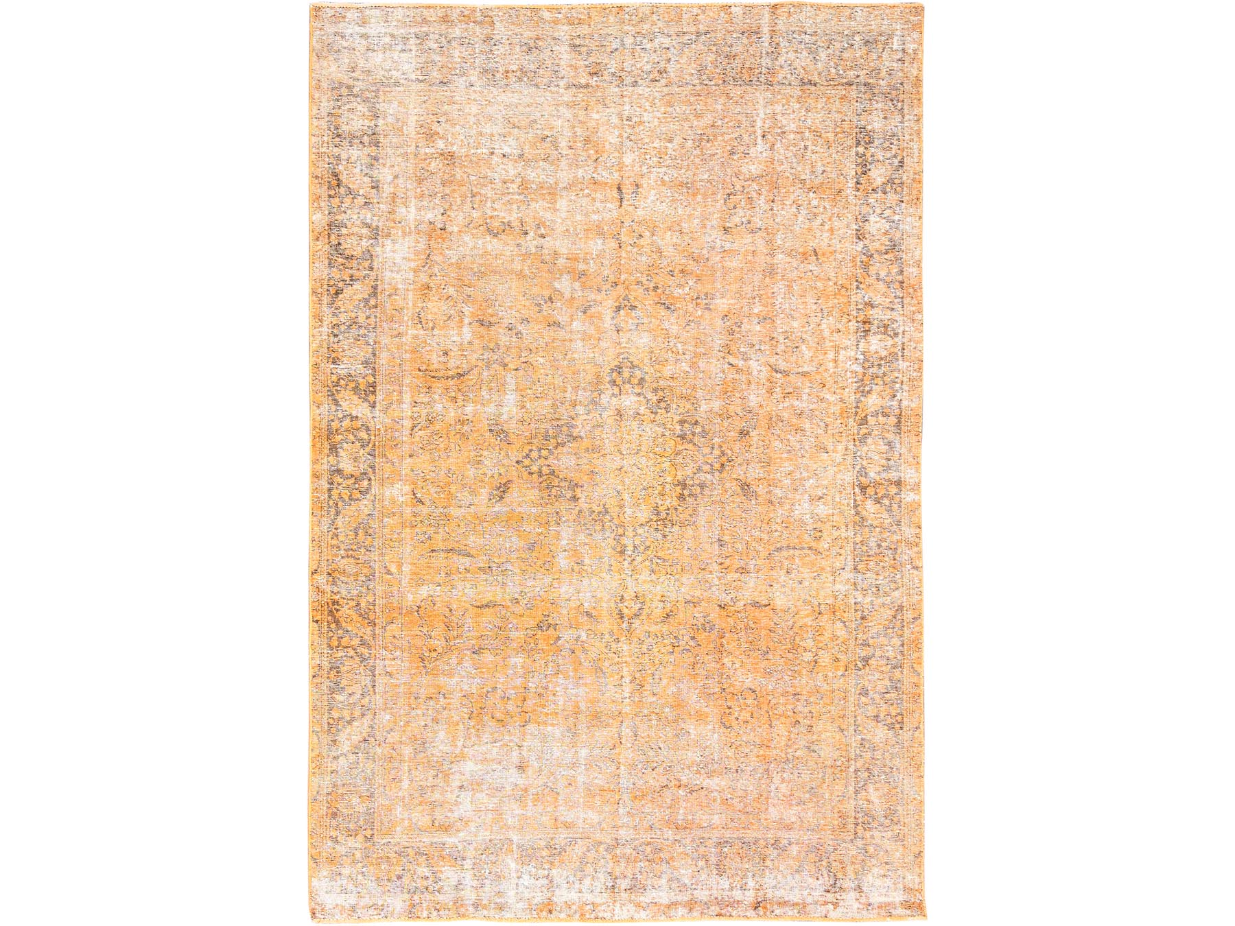 Overdyed & Vintage Rugs LUV769878